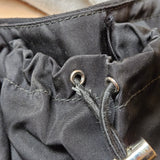 Prada Black Nylon Triangle Crossbody Bumbag