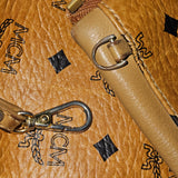 MCM Monogram Visetos  Studded 2 in 1 Bag Backpack