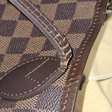 Louis Vuitton Damier Ebene Monogram Neverfull MM Shopper Bag