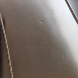Prada Black Brushed Patent Leather Femme Shoulder Bag