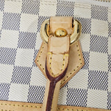 Louis Vuitton Monogram Damier Azur Saleya GM Handbag