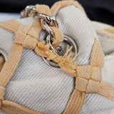 Chanel Denim Canebiers Single Flap Crossbody Bag