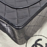 Chanel Quilted Lambskin 24K Gold Small Double Flap Shoulder Bag