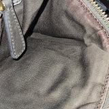 Miu Miu Grey Leather City Handbag