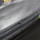 Chanel Quilted Lambskin 24K Gold Medium Double Flap Crossbody Bag