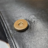 Chanel Quilted Lambskin 24K Gold Single Flap Shoulder Bag