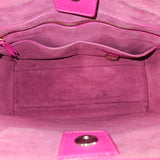 Mulberry Pink Leather Small Willow Tote Handbag