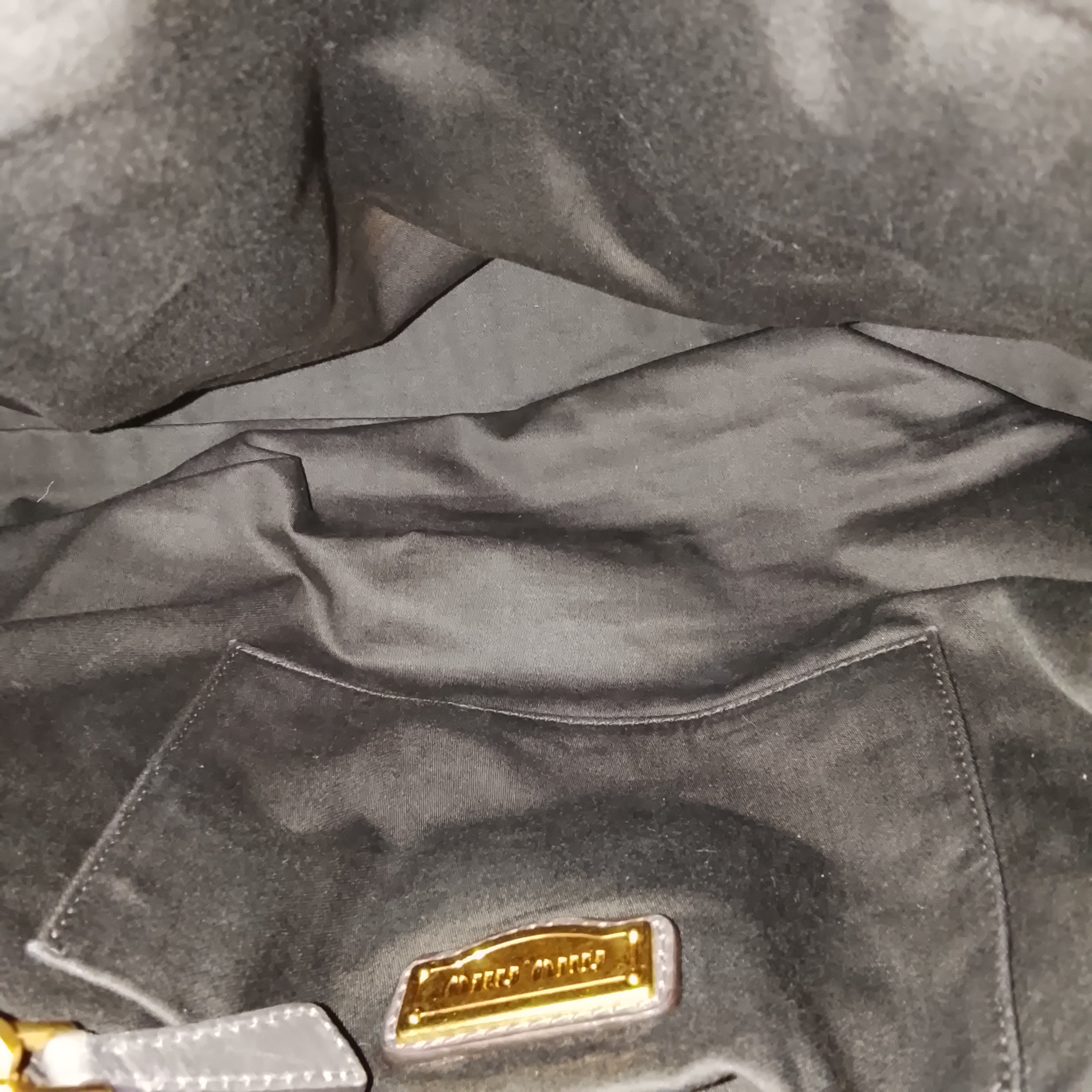 Miu Miu Vitello Lux Leather City Handbag - vintageandkickz