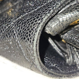 Chanel Quilted Caviar Leather Chain Backpack
