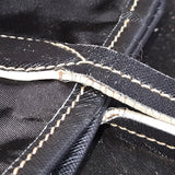 Prada Nylon Saffiano Leather Shopper Handbag