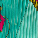 Hermès Circus Print Plissé Tuch Scarf