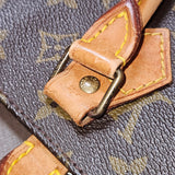 Louis Vuitton Canvas Monogram Sac Plat Handbag