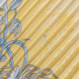 Hermès Les Pivoines Plissé Tuch Scarf
