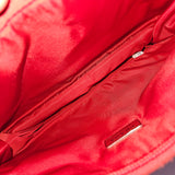Prada Red Nylon Tessuto Mini Triangle Handbag