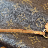 Louis Vuitton Canvas Monogram Neverfull MM Shopper Handbag