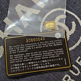 Chanel Bleu Cotton Deauville Handbag