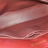 Chanel Quilted Lambskin 24K Gold Double Flap Crossbody Bag