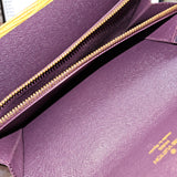 Louis Vuitton Yellow Epi Leather Sarah Wallet