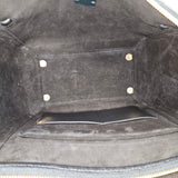 Celine Black Grained Calfskin Belt Handbag