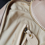 Chloé Pink Grained Leather Paraty Handbag