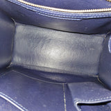 Céline Blue Leather Luggage Handbag