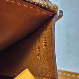Hermès Natural Leather Compact Constance Wallet