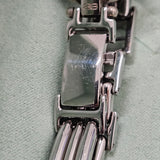 Balenciaga Silver Tone Diamond Bezel 8018 Watch