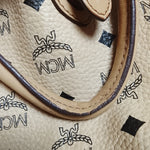 MCM Monogram Visetos Drawstring Handbag - vintageandkickz