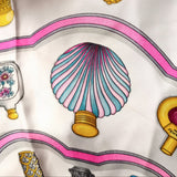 Hermès Parfums de Soie Silk 90 Scarf Tuch