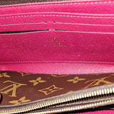 Louis Vuitton Monogram Canvas Clemence Zippy Wallet