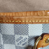 Louis Vuitton Monogram Damier Azur Canvas Neverfull PM Shoulder Bag - vintageandkickz