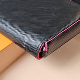 Louis Vuitton Noir Epi Leather Pochette Felicie Crossbody Bag