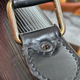 Louis Vuitton Noir Epi Leather Serviette Business Handbag