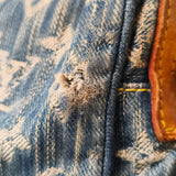 Louis Vuitton Monogram Denim Camera Crossbody Bag