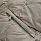 Prada Brown Triangle Puffer Jacket (L)