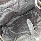 Gucci Black Leather Bamboo Backpack