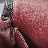 Chanel Quilted Caviar Leather Jumbo Double Flap Crossbody Bag