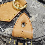 Louis Vuitton Limited Monogram Denim Patchwork Speedy 30 Handbag