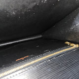 Louis Vuitton Noir Epi Leather Monceau Handbag