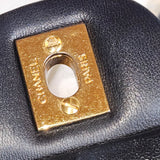 Chanel Quilted Lambskin 24K Gold Medium Double Flap Crossbody Bag