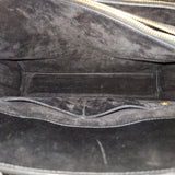 Saint Laurent Tweed & Leather Sac de Jour Handbag