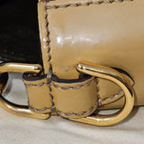 Fendi Shearling Baguette Buckle Handbag
