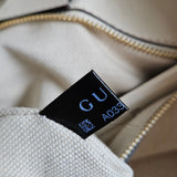 Gucci White Leather Horsebit 1955 Shoulder Bag