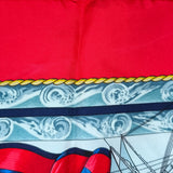 Hermès Force Le Vent Silk Carre 90 Scarf Tuch