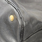 Yves Saint Laurent Black Leather Large Muse Handbag
