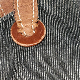 Chanel Maxi Denim CC Stitch Tote Shoulder Bag