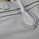 Celine Blue Leather Luggage Handbag