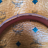 MCM Monogram Visetos Boston Handbag