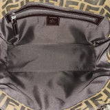 Fendi Monogram FF Zucca Canvas Small Tote Shoulder Bag