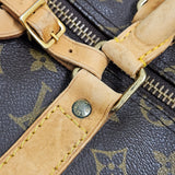 Louis Vuitton Monogram Canvas Keepall 55 Bandoulière Travel Bag